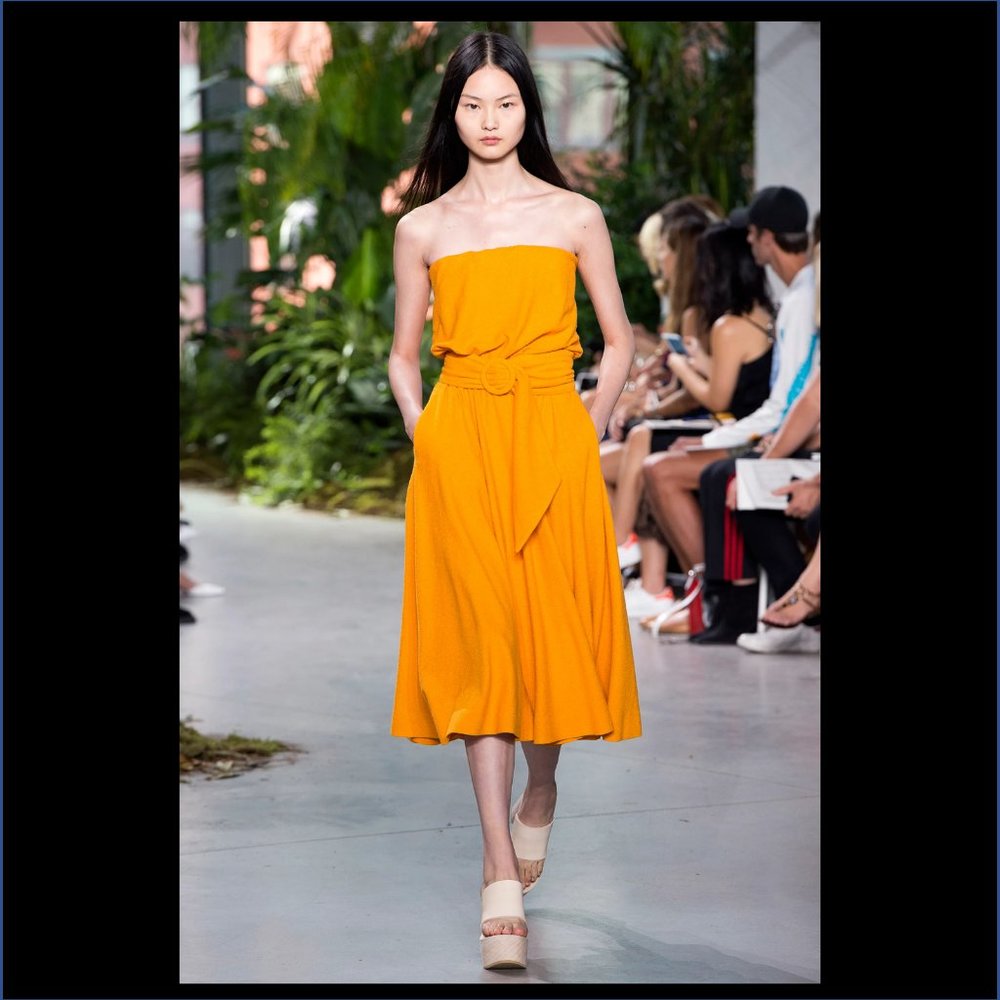 Lacoste Cream Runway Collection Dress